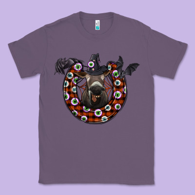 Halloween Donkey Classic Tee Designed By Sublimationcraftshop
