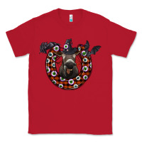 Red halloween donkey Classic Tee - SublimationCraftShop