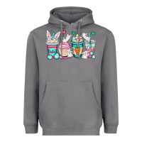 Storm Easter bunnies coffee cups Heavyweight Hoodie - OliviaCreatesArt