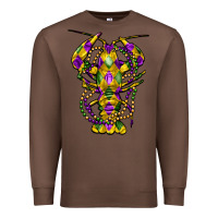 Chestnut mardi gras crawfish Premium Sweatshirt - FaDigitalArtStudio