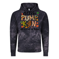 Cloud Black little pumpkin with a lot of spice Vintage Hoodie - MaliasSmallBusiness