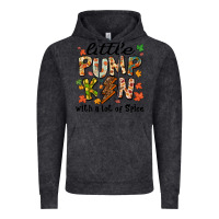 Vintage Black little pumpkin with a lot of spice Vintage Hoodie - MaliasSmallBusiness