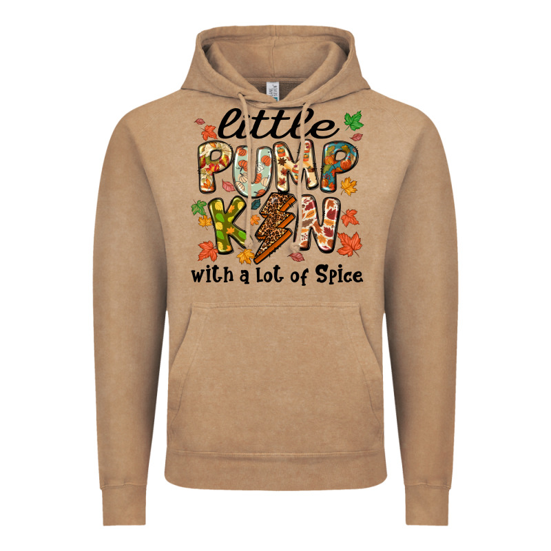 Little Pumpkin With A Lot Of Spice Vintage Hoodie by MaliasSmallBusiness | Teevron