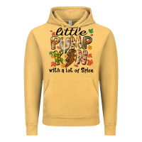 Vintage Mustard little pumpkin with a lot of spice Vintage Hoodie - MaliasSmallBusiness