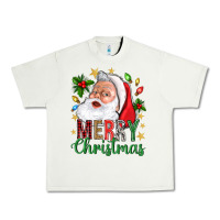 Merry Christmas With Santa Urban Heavy Tee | Teevron