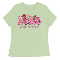 Matcha xoxo hugs and kisses paws Ladies Tee - NancyCooperArtShop