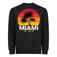 Black Miami Beach Heavyweight Sweatshirt - Bettercallsaul