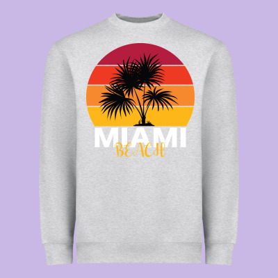 Miami Beach Heavyweight Sweatshirt Designed By Bettercallsaul