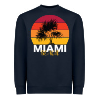 Navy Miami Beach Heavyweight Sweatshirt - Bettercallsaul