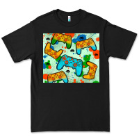 Black gaming controller Premium Tee - JahusDesignShop