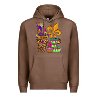 Chestnut mardi gras love olivia Premium Hoodie - OliviaCreatesArt
