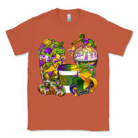 Copper Mardi Gras Coffee Cups Classic Tee - BundleAndBundleShop