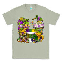 Matcha Mardi Gras Coffee Cups Classic Tee - BundleAndBundleShop