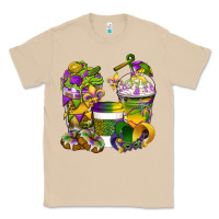 Mushroom Mardi Gras Coffee Cups Classic Tee - BundleAndBundleShop