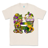Natural Mardi Gras Coffee Cups Classic Tee - BundleAndBundleShop
