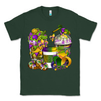 Sports Green Mardi Gras Coffee Cups Classic Tee - BundleAndBundleShop