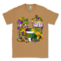 Toasted Coconut Mardi Gras Coffee Cups Classic Tee - BundleAndBundleShop