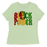 Matcha Juneteenth Lion King Black Power Ladies Tee - LillyAllenDesigns