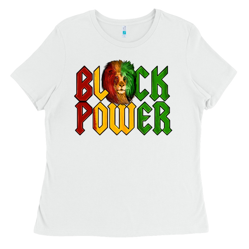 Juneteenth Lion King Black Power Ladies Tee by LillyAllenDesigns | Teevron