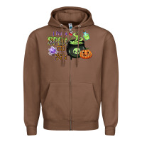 Chestnut i put a spell on you Zipper Hoodie - CowGirlArtShop