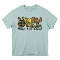 Arona peace love camel Heavy Core Tee - LillyAllenDesigns
