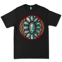 Black turquoise gemstone christmas ornament Premium Tee - Jasminsmagicworld