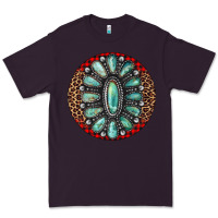 Plum turquoise gemstone christmas ornament Premium Tee - Jasminsmagicworld