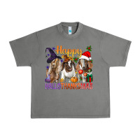 Tornado Happy Hallothanksmas Goats Urban Heavy Tee - BundleAndBundleShop