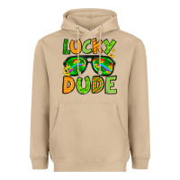 Mushroom St. Patrick's Lucky dude Heavyweight Hoodie - OliviaCreatesArt