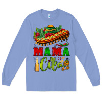 Colony Blue mama cita sombrero Long Sleeve Tee - BarkalooDesign