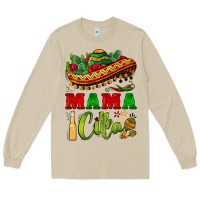 Mushroom mama cita sombrero Long Sleeve Tee - BarkalooDesign