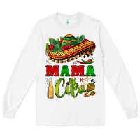 White mama cita sombrero Long Sleeve Tee - BarkalooDesign