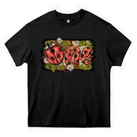 Black ladybug one background Heavy Core Tee - BarkalooDesign