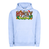 Pigment Grape Ice Merry Christmas Urban Hoodie - CowhideDigitalArt