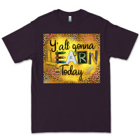 Plum Western Y'all Gonna Learn Today Premium Tee - LillyAllenDesigns