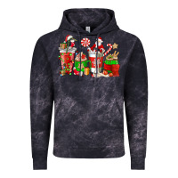 Cloud Black Santa coffee cups Vintage Hoodie - NancyCooperArtShop