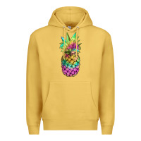 Antique Gold tie dye pineapple Premium Hoodie - JahusDesignShop