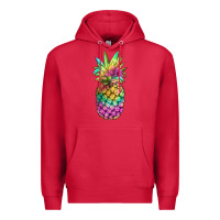 Cardinal tie dye pineapple Premium Hoodie - JahusDesignShop
