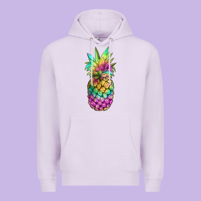 Tie Dye Pineapple Premium Hoodie Designed By Jahusdesignshop