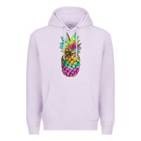 Lilac tie dye pineapple Premium Hoodie - JahusDesignShop