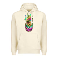 Sandshell tie dye pineapple Premium Hoodie - JahusDesignShop