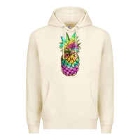 Tofu tie dye pineapple Premium Hoodie - JahusDesignShop
