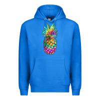 True Royal tie dye pineapple Premium Hoodie - JahusDesignShop