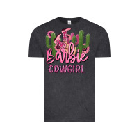 Vintage Black barbie cowgirl Vintage Tee - MaliasSmallBusiness