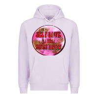 Lilac self love is the best love olivia Premium Hoodie - OliviaCreatesArt