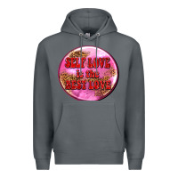 Rock self love is the best love olivia Premium Hoodie - OliviaCreatesArt