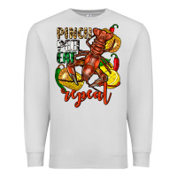 Dove Grey Pinch peel eat repeat crawfish Premium Sweatshirt - FaDigitalArtStudio