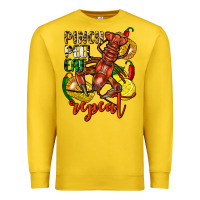 Lemon Pinch peel eat repeat crawfish Premium Sweatshirt - FaDigitalArtStudio
