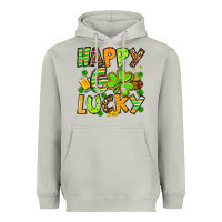 Moon Dust St. Patrick's Happy go lucky Heavyweight Hoodie - OliviaCreatesArt