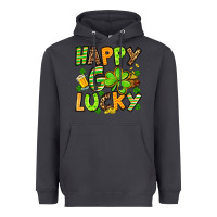 Smoke St. Patrick's Happy go lucky Heavyweight Hoodie - OliviaCreatesArt